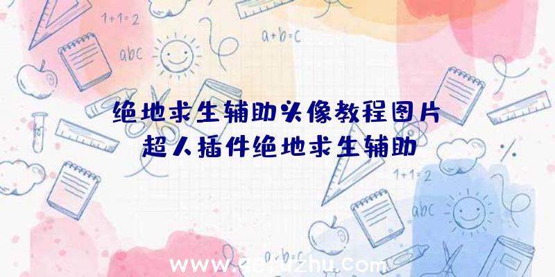 「绝地求生辅助头像教程图片」|超人插件绝地求生辅助